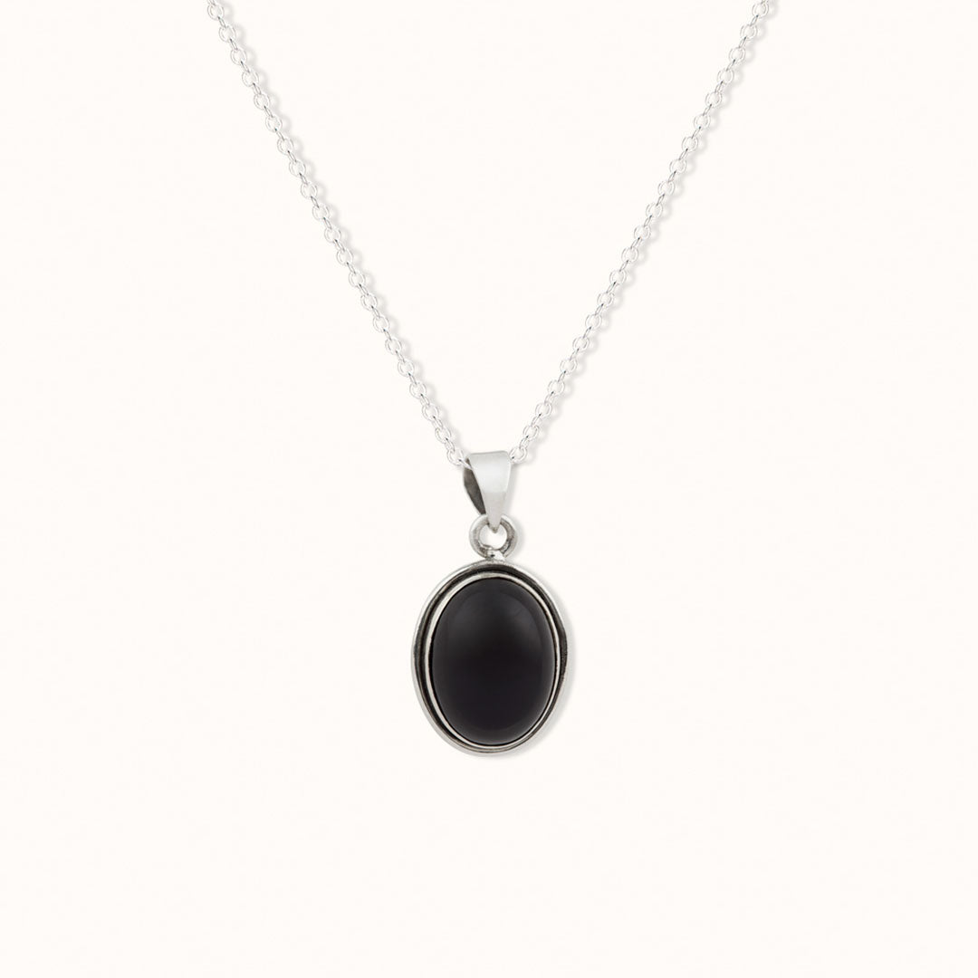 Aylin Onyx Charm Silber - Spirit of Liebs