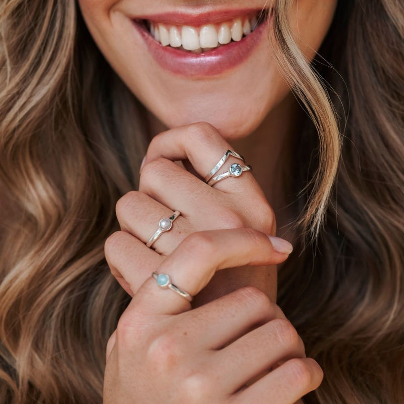 Summer Ring Silber Set