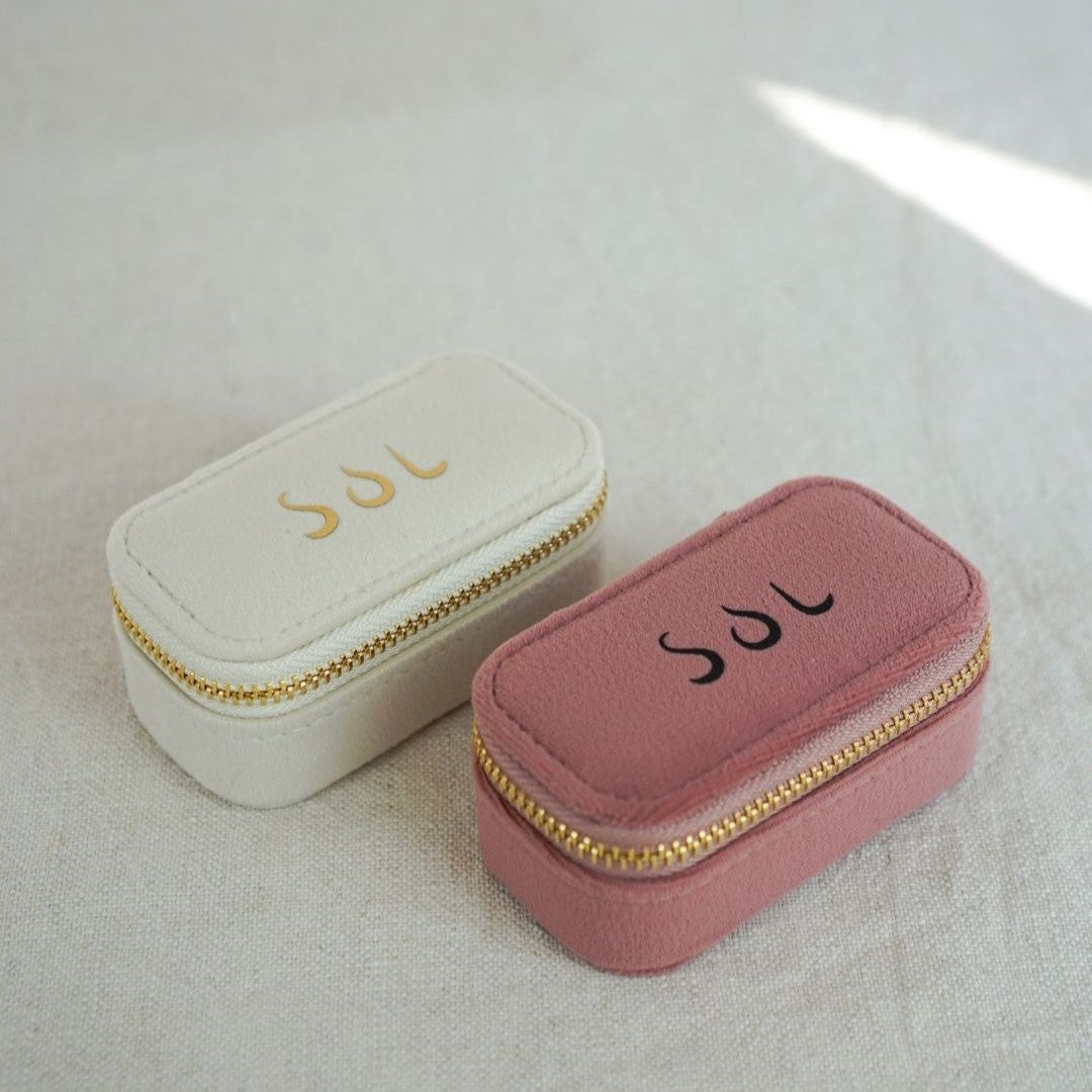 Daisy Schmuckkästchen/ Reiseetui (beige)