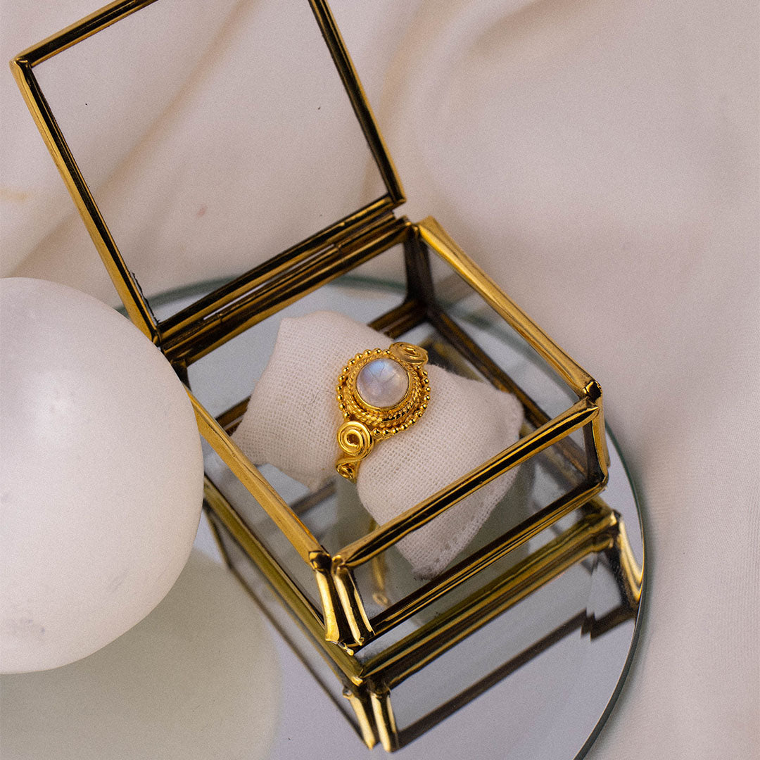 Dara Mondstein Ring Golden - Spirit of Liebs