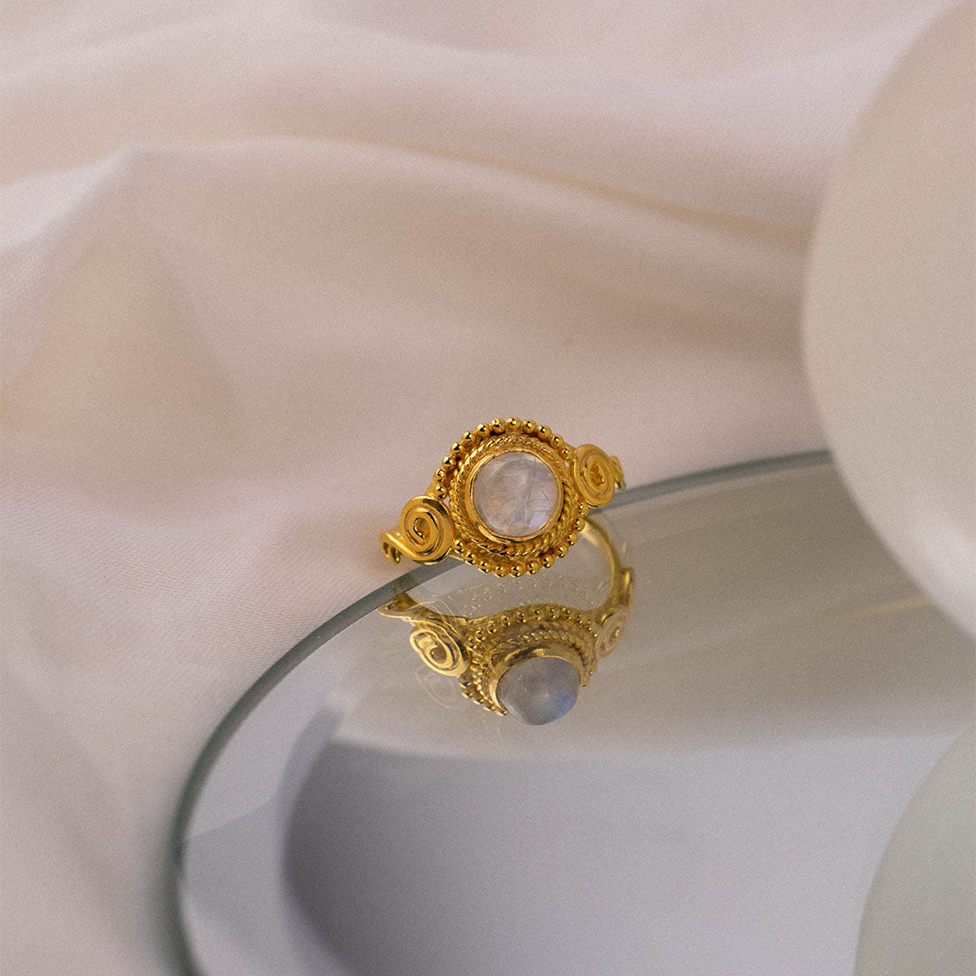 Dara Mondstein Ring Golden - Spirit of Liebs