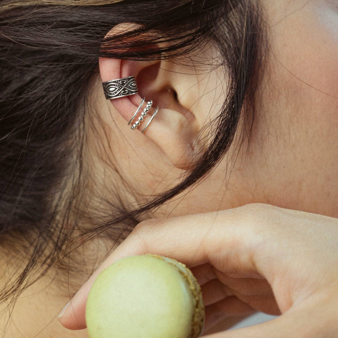 Delhi Earcuff Silber - Spirit of Liebs