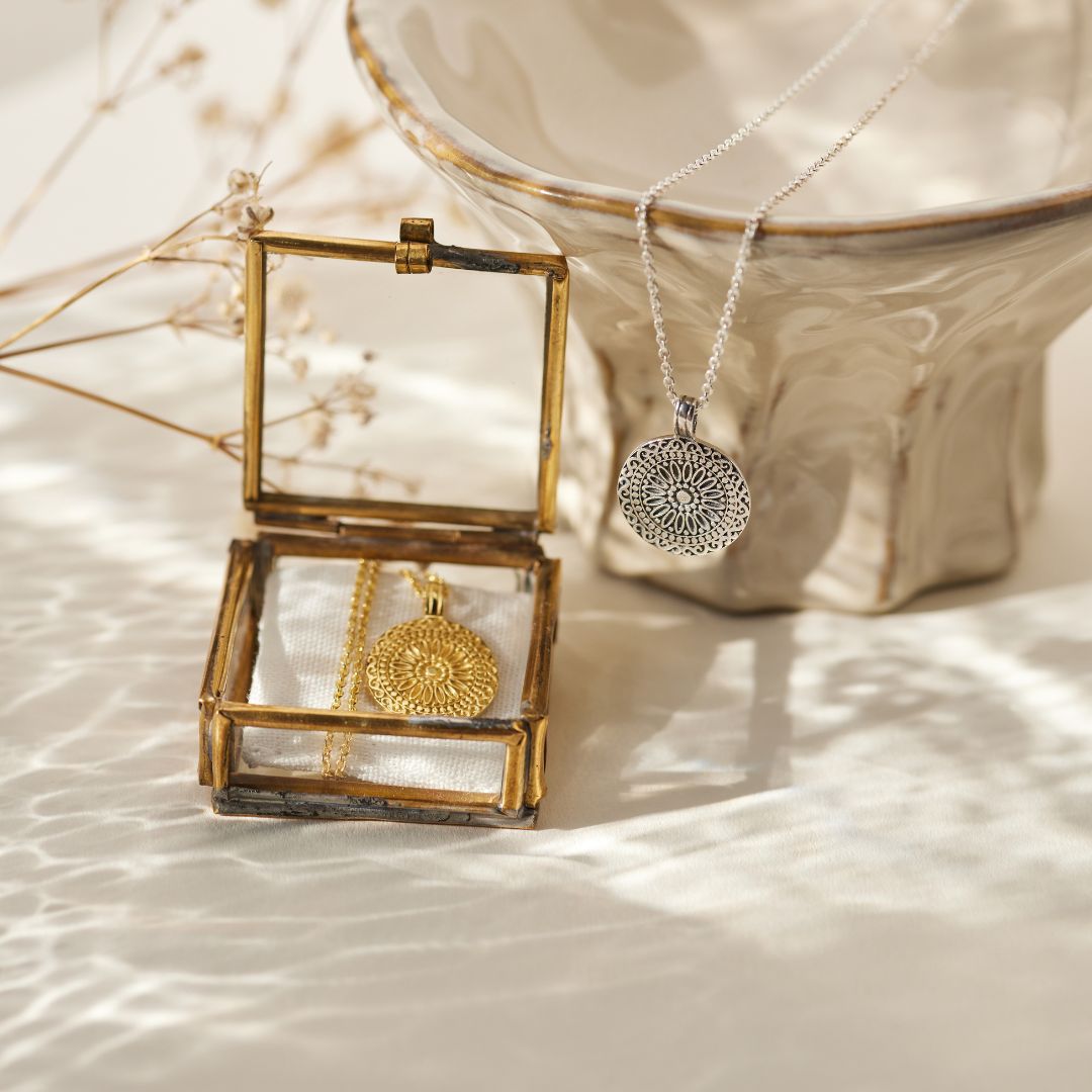 Delilah Charm Silber