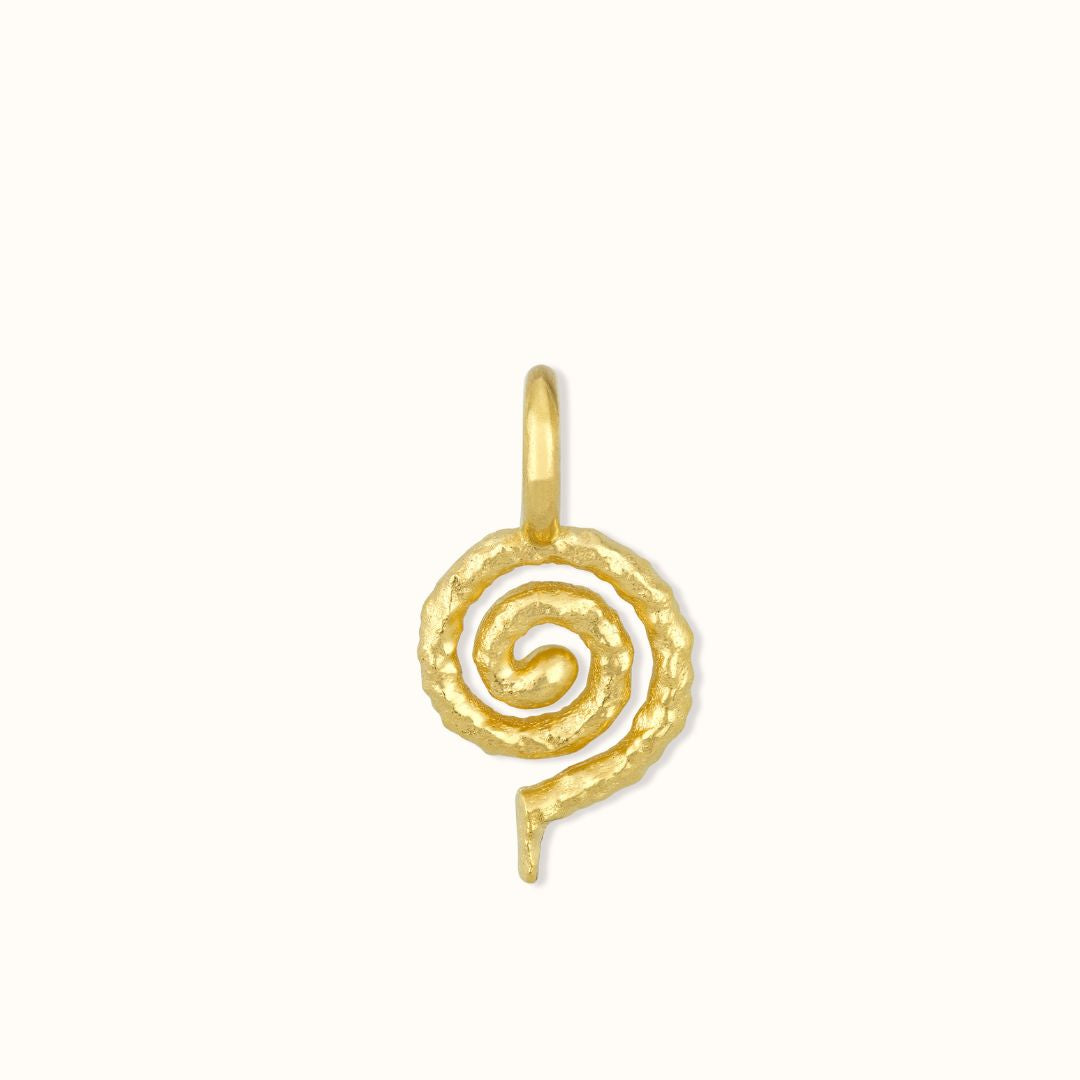 "Echoes of the Universe" Spiral Charm Golden