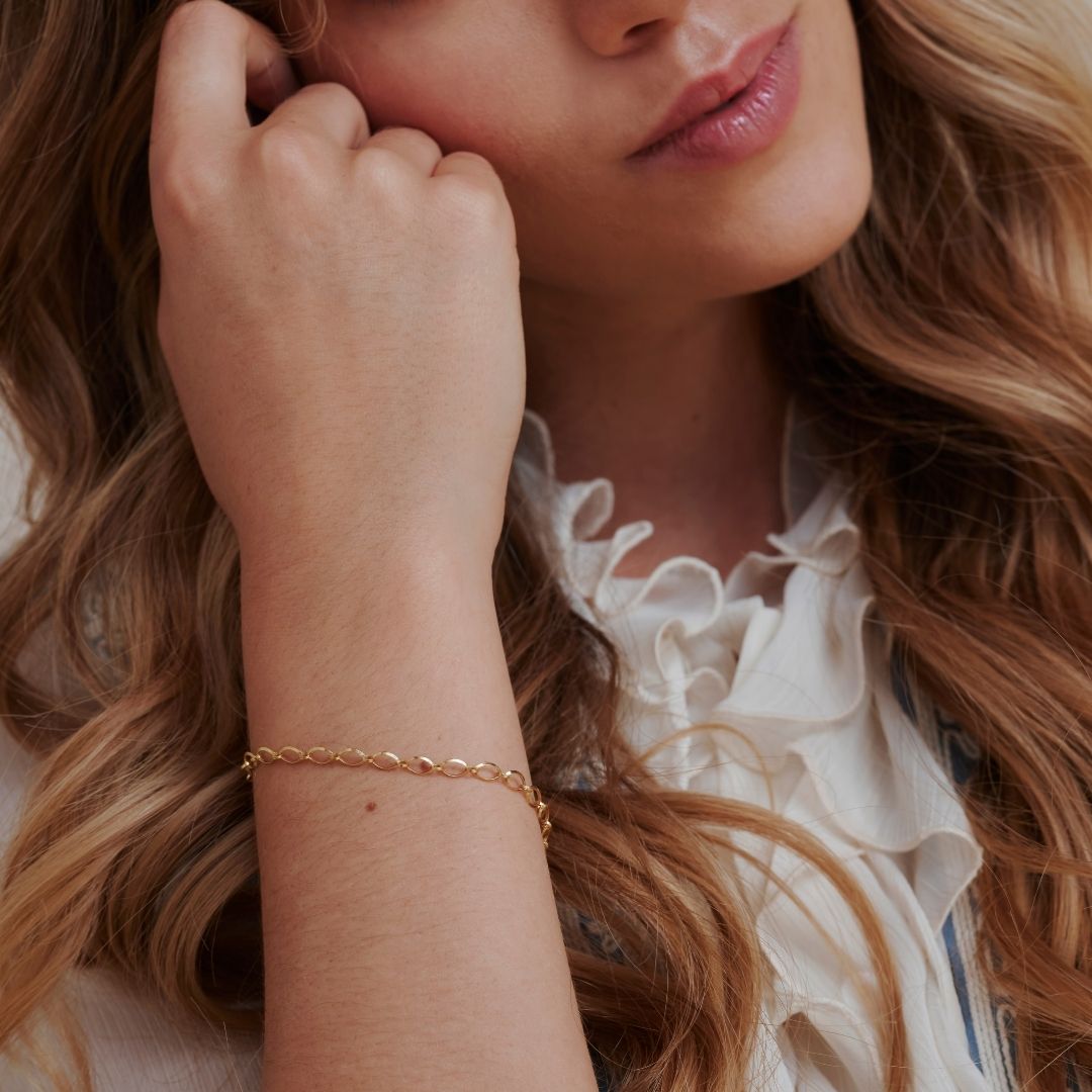 Figaro Armband Golden