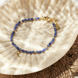 "Fly me to the moon" Armband Golden