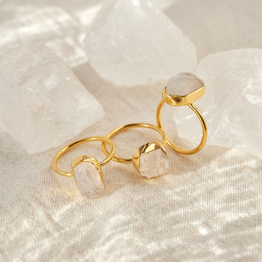 Gaia Mondstein Ring Golden