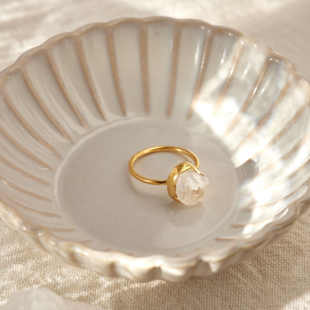 Gaia Mondstein Ring Golden