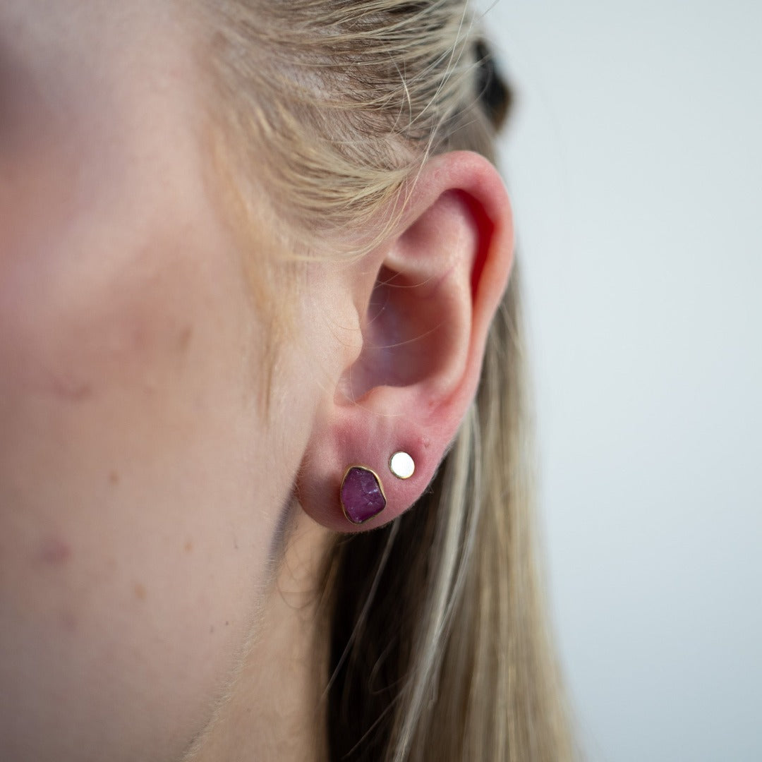 Gaia Rubin Ohrstecker Golden