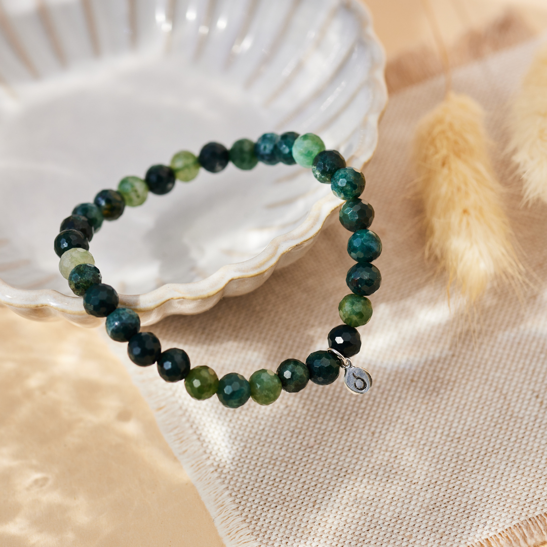 GROWTH Moosachat Armband