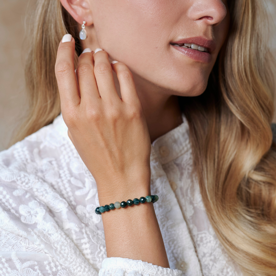 GROWTH Moosachat Armband