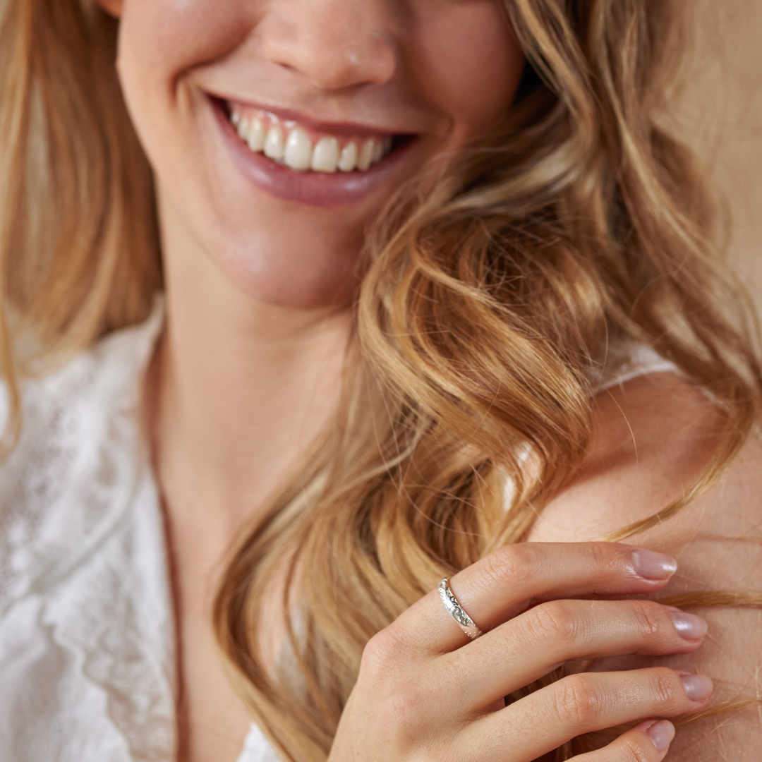 Hera Ring Silber