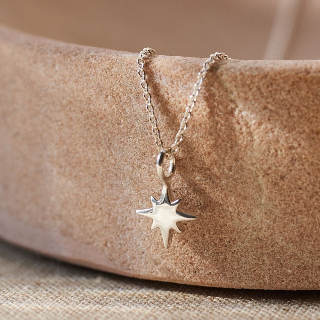 "I feel protected" Stern Charm Silber