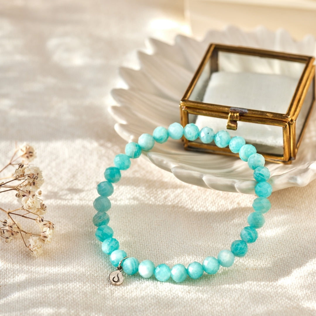 INDEPENDENCE Amazonit Armband