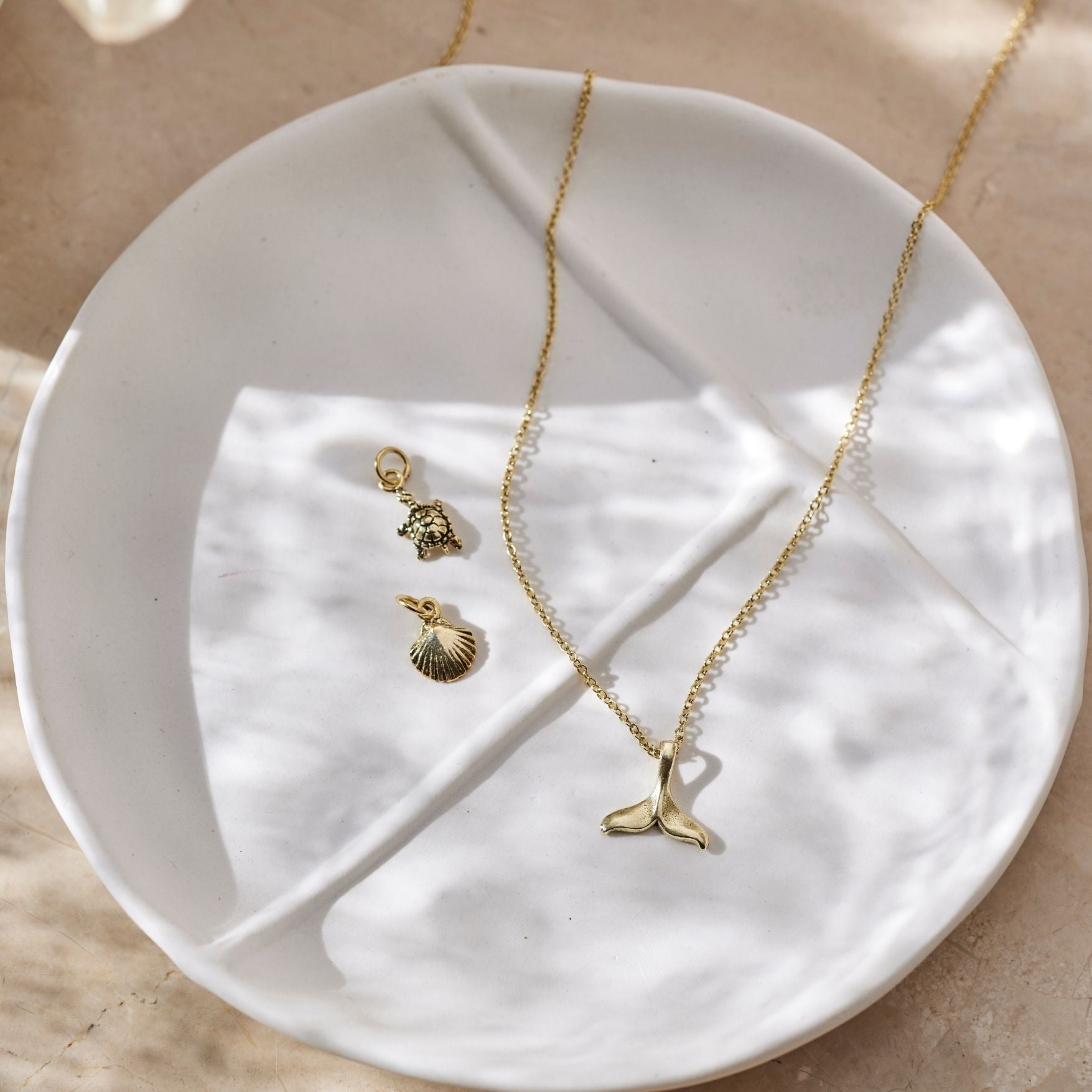 Inima Charm Golden