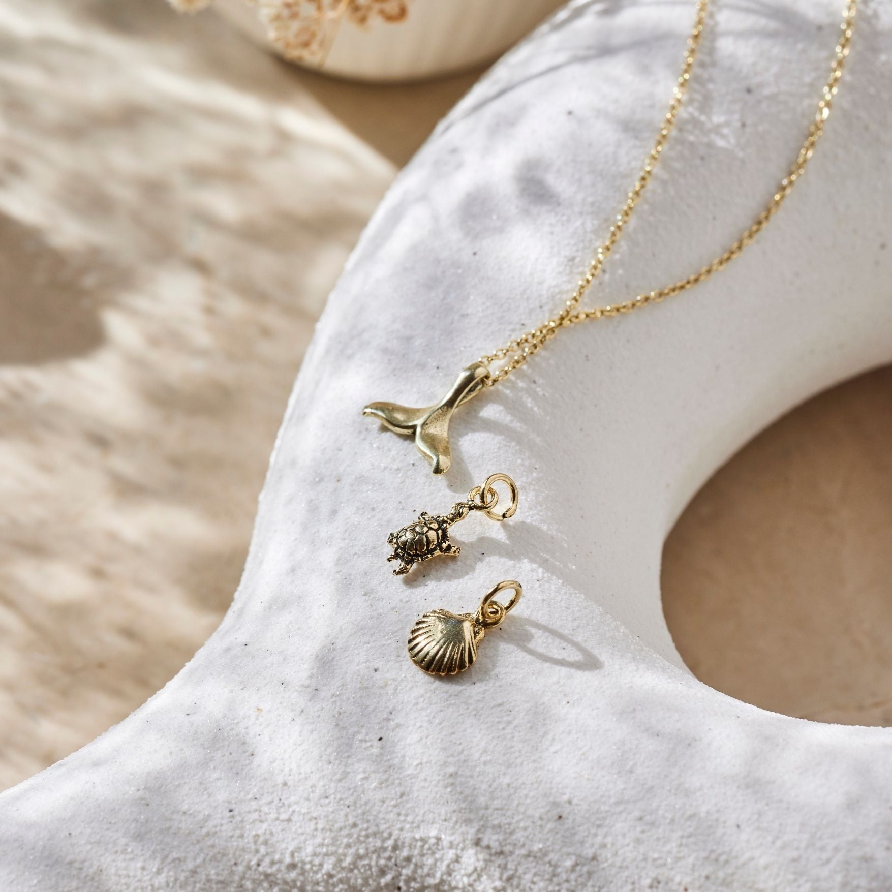 Inima Charm Golden