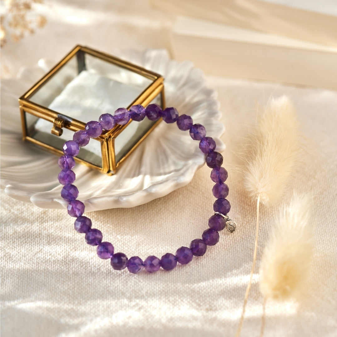 INNER PEACE Amethyst Armband