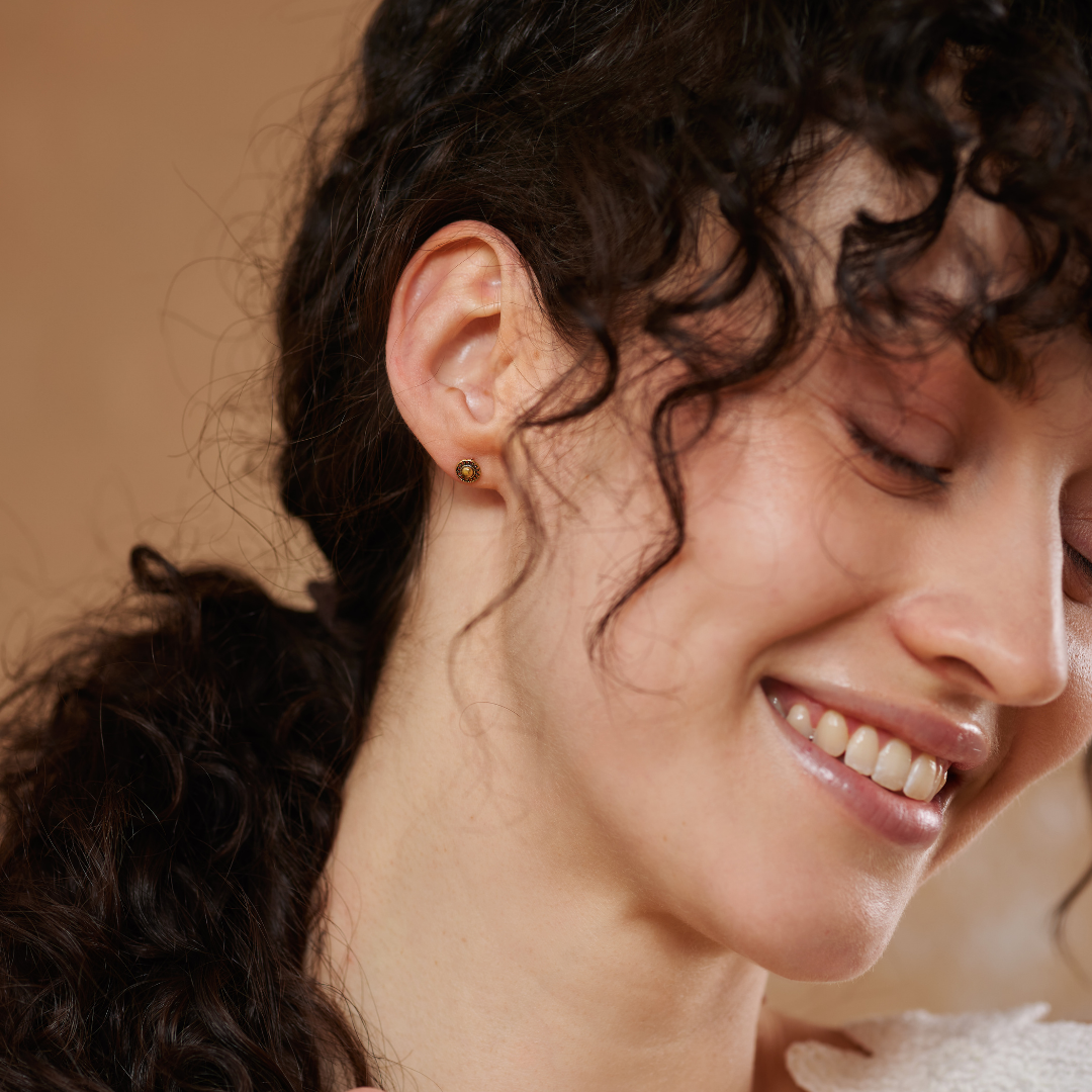 Iris Ohrstecker Golden