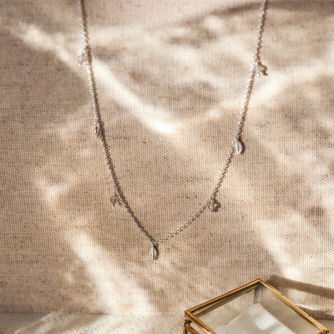 Juna Labradorit Kette Silber