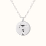Jungfrau Münzen Charm Silber