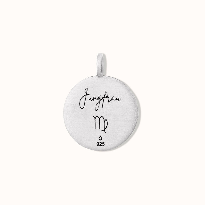Jungfrau Münzen Charm Silber - Spirit of Liebs