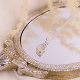 Jungfrau Mondstein Charm Silber - Spirit of Liebs