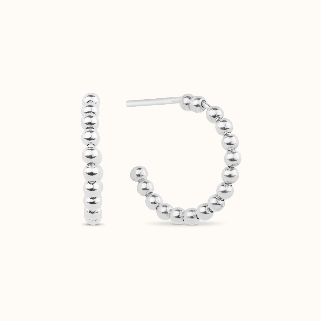 Kosmos Hoops Silber - Spirit of Liebs