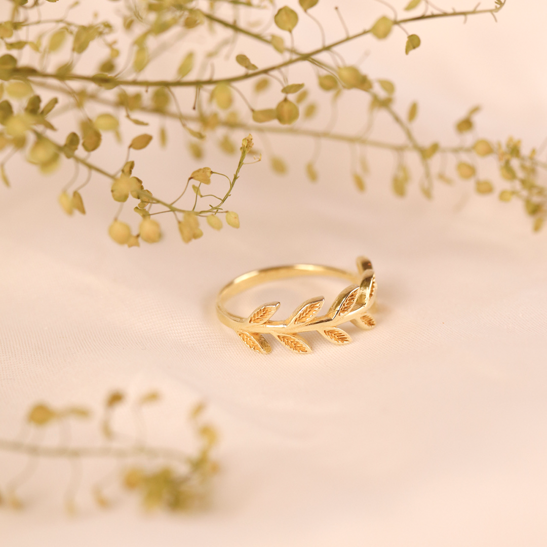 Laurel Ring Golden - Spirit of Liebs