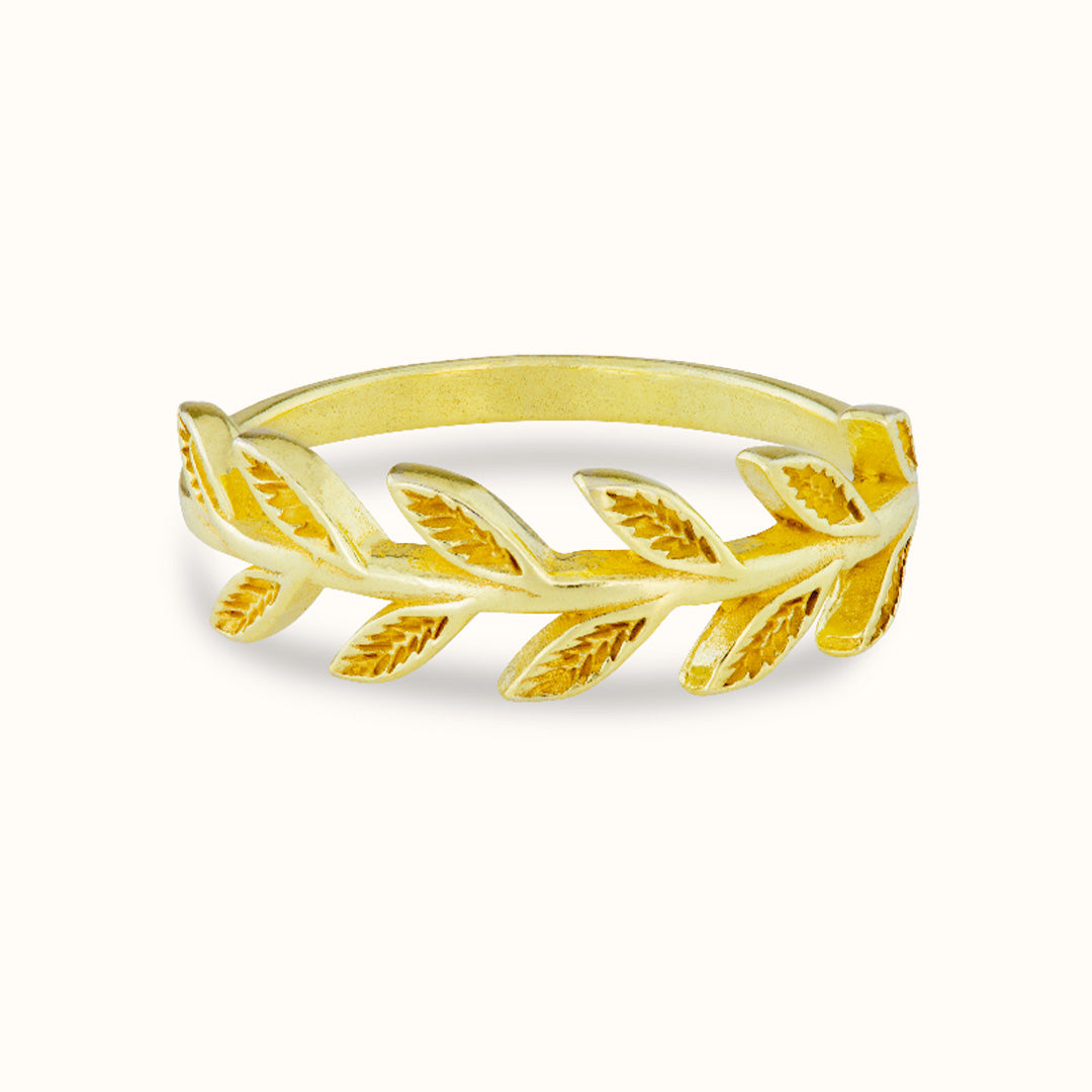 Laurel Ring Golden