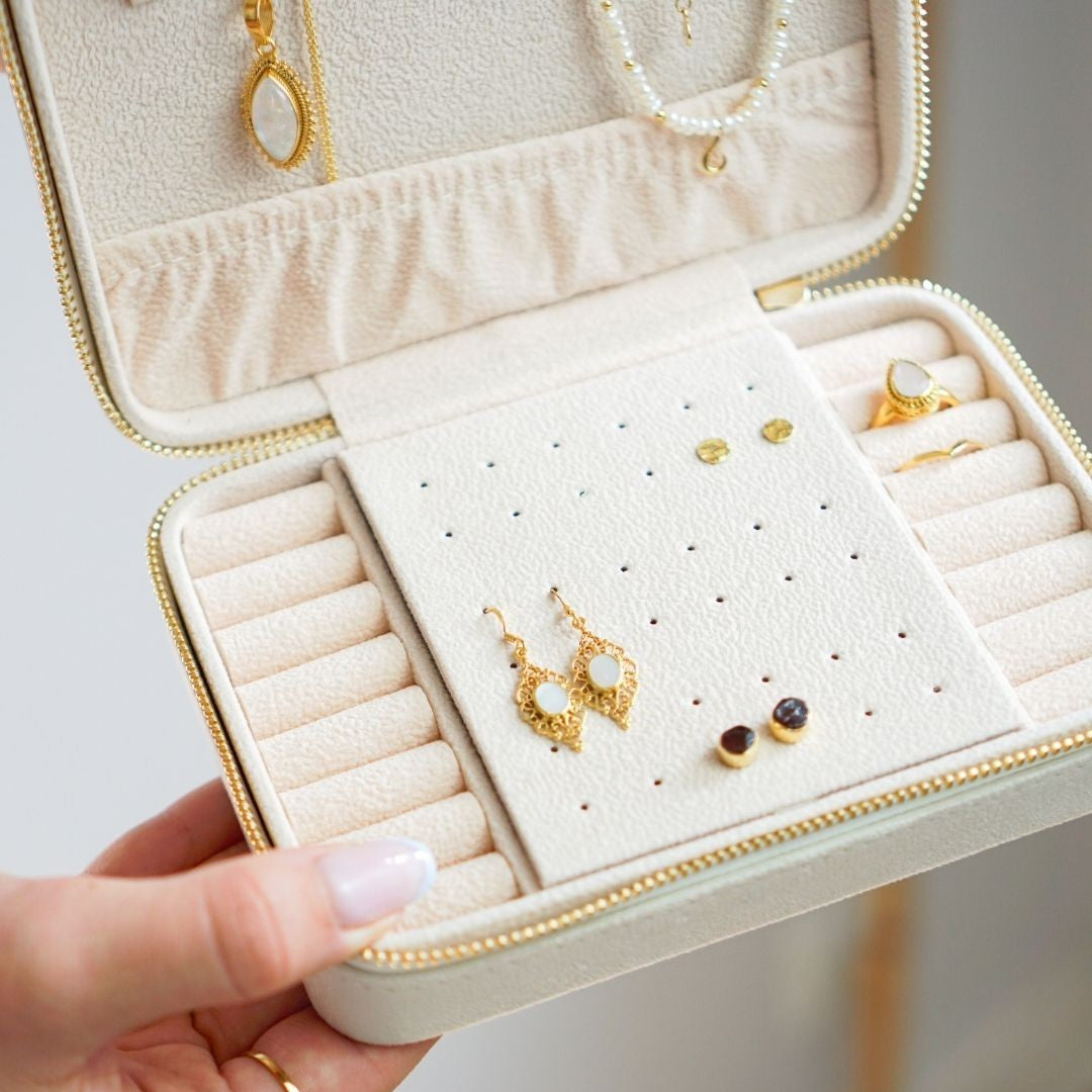 Lily Schmuckkästchen/ Reiseetui (beige)