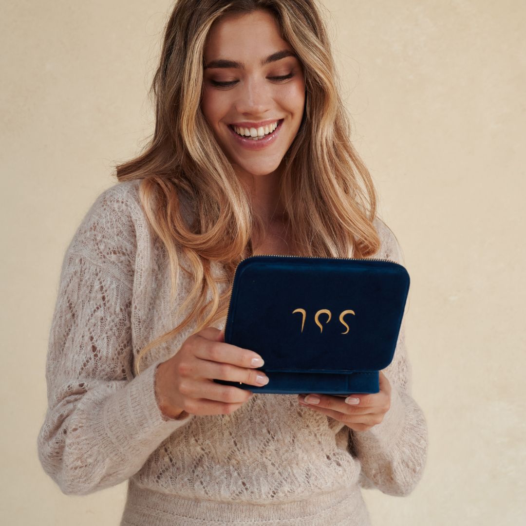 Lily Schmuckkästchen/ Reiseetui (navy)