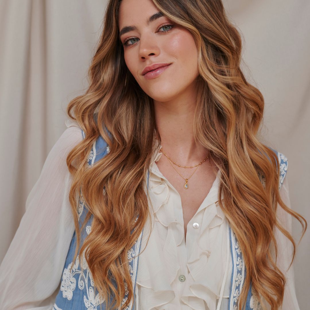 Lina Topas Charm Golden