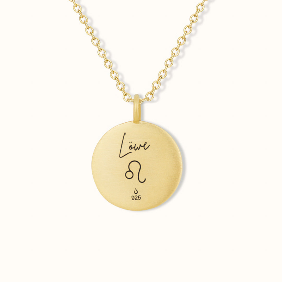 Löwe Münzen Charm Golden