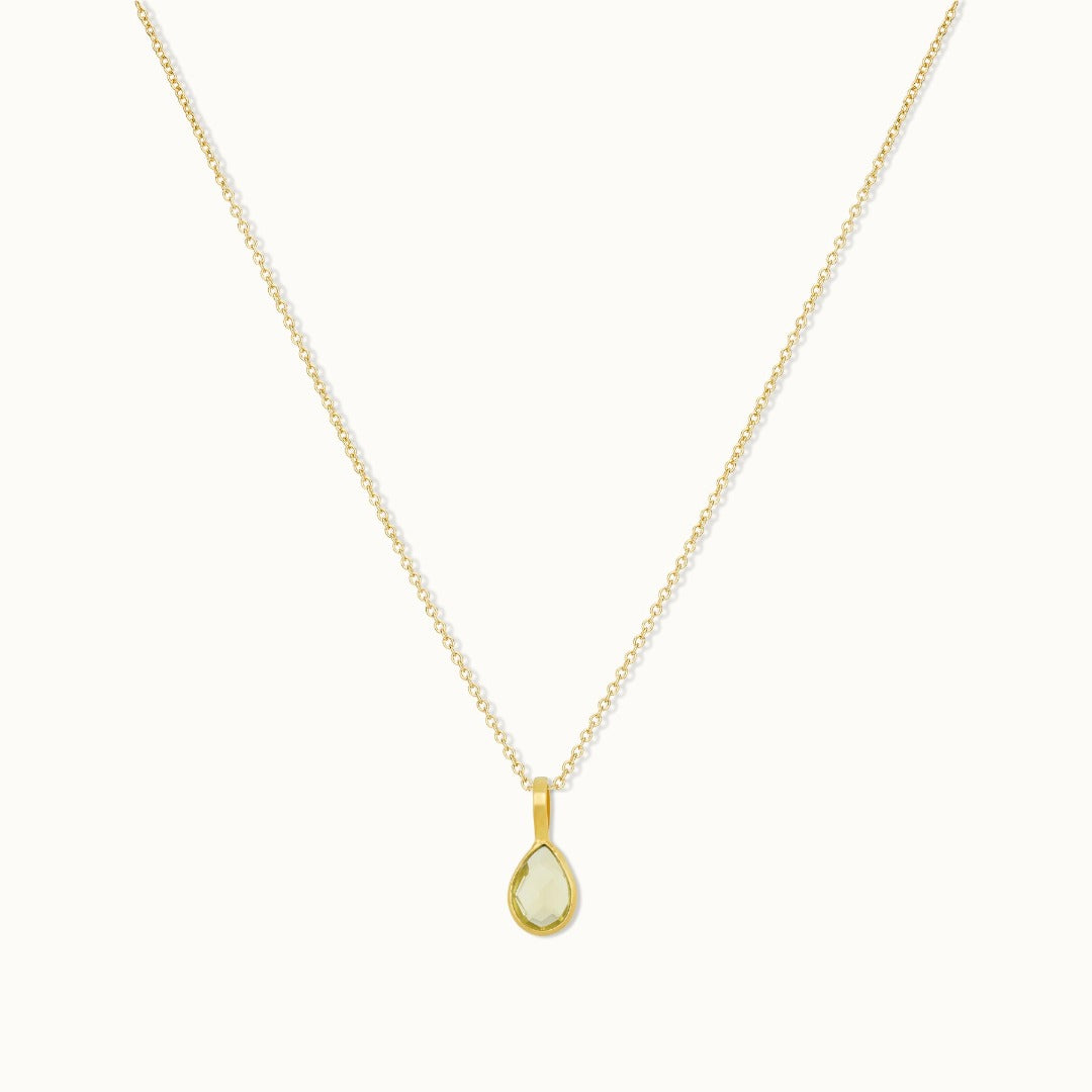 Löwe Citrin Charm Golden - Spirit of Liebs