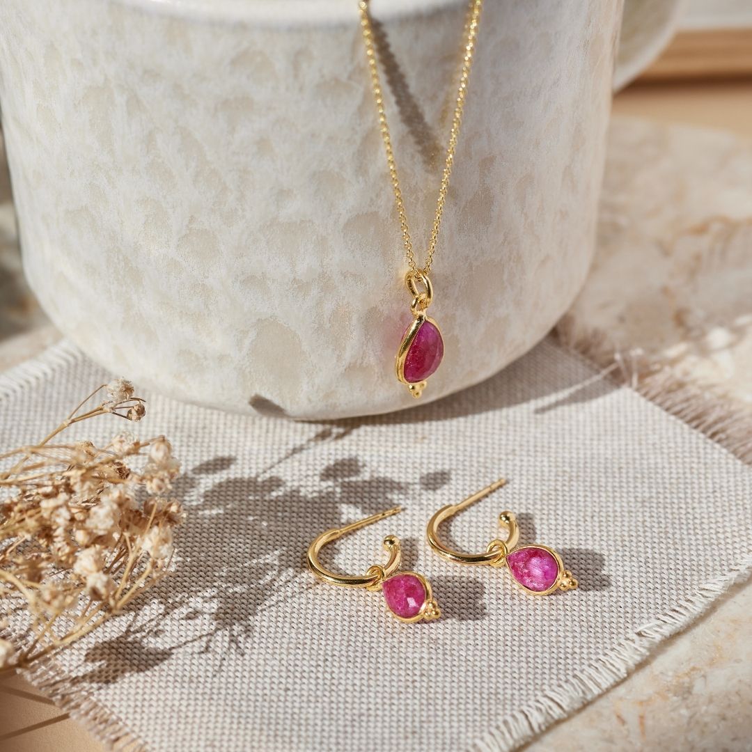 Luna Rubin Hoops Golden