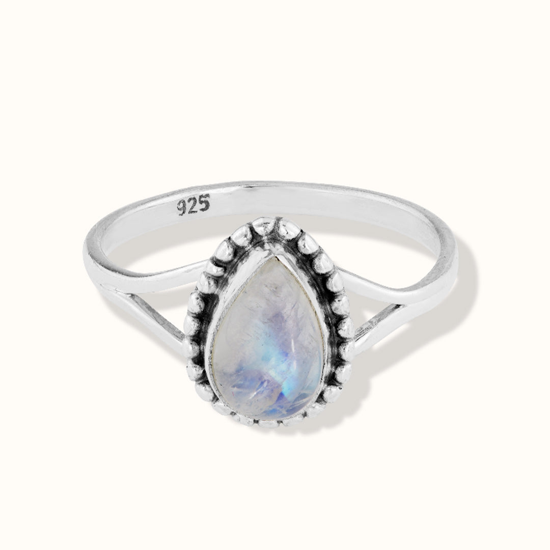 Maris Mondstein Ring Silber