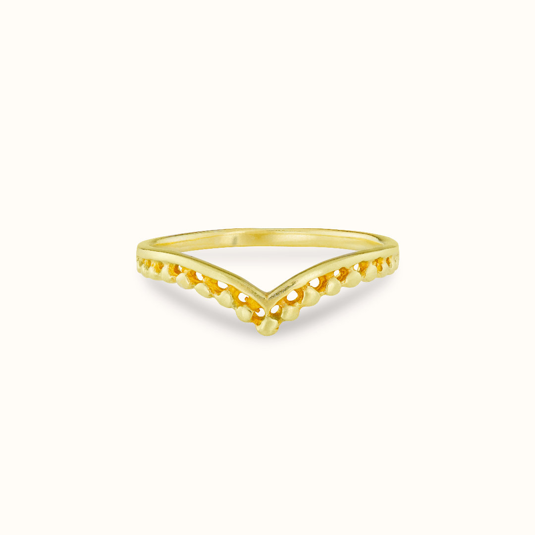 Maya Ring Golden - Spirit of Liebs