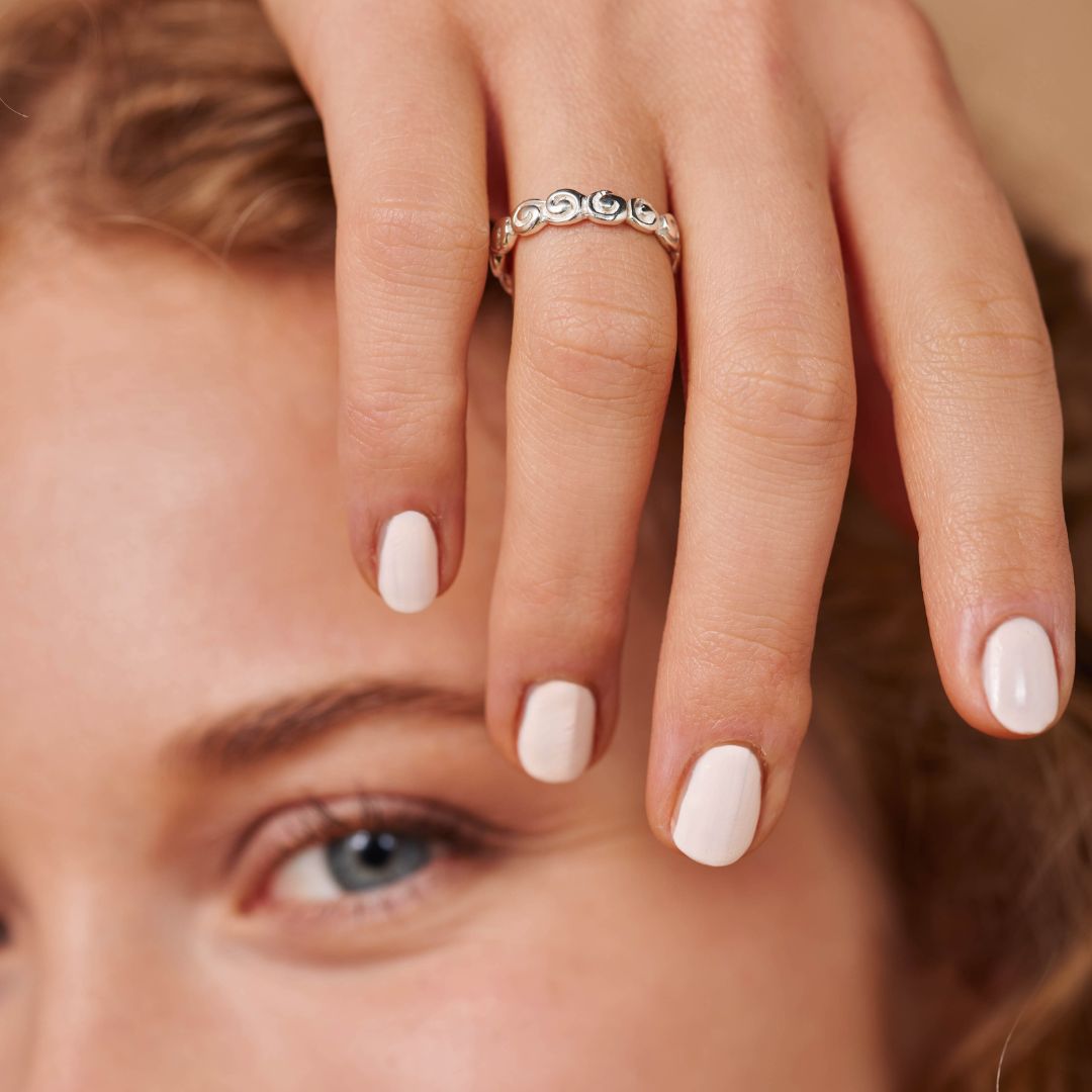 Mira Ring Silber