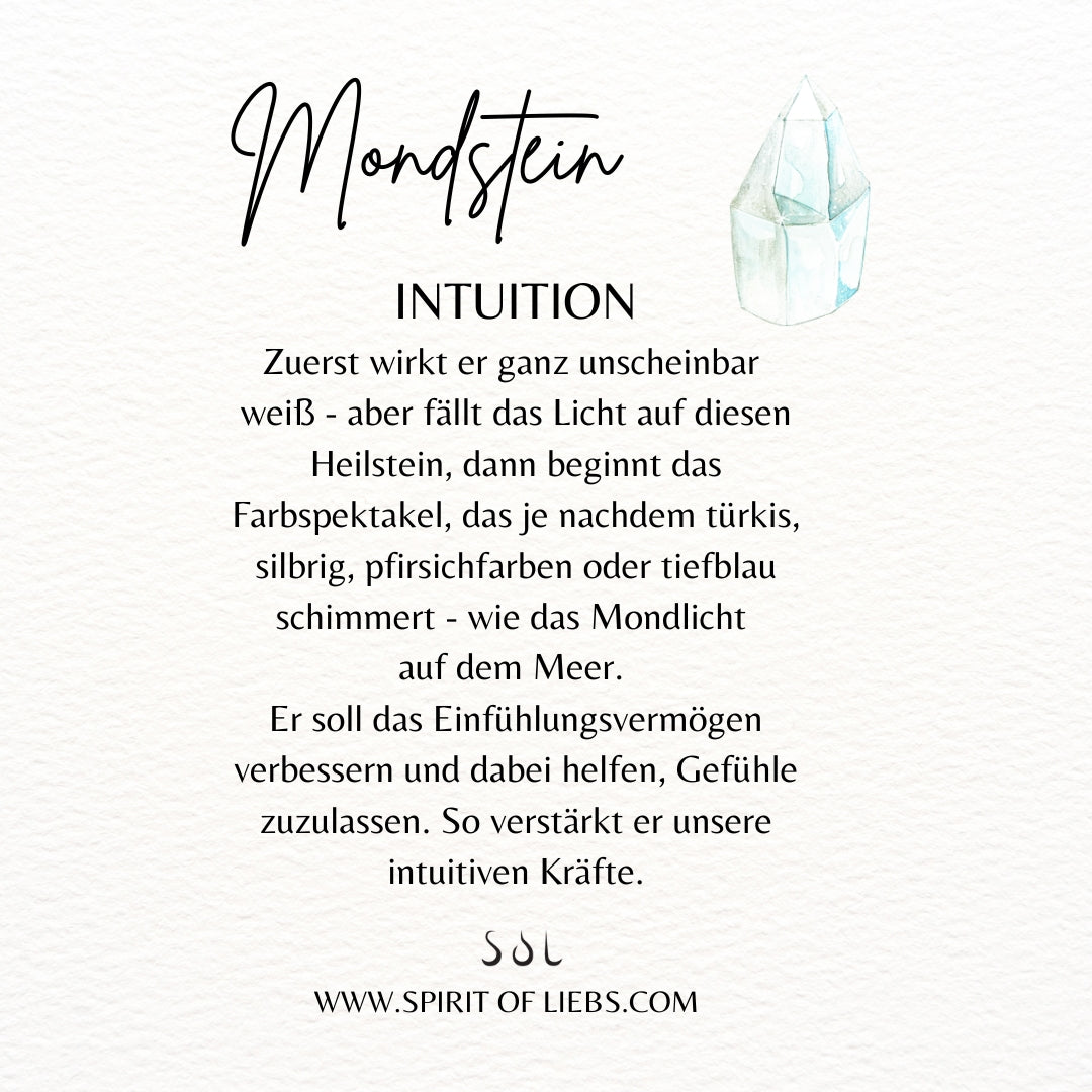 Gaia Mondstein Charm Golden - Spirit of Liebs