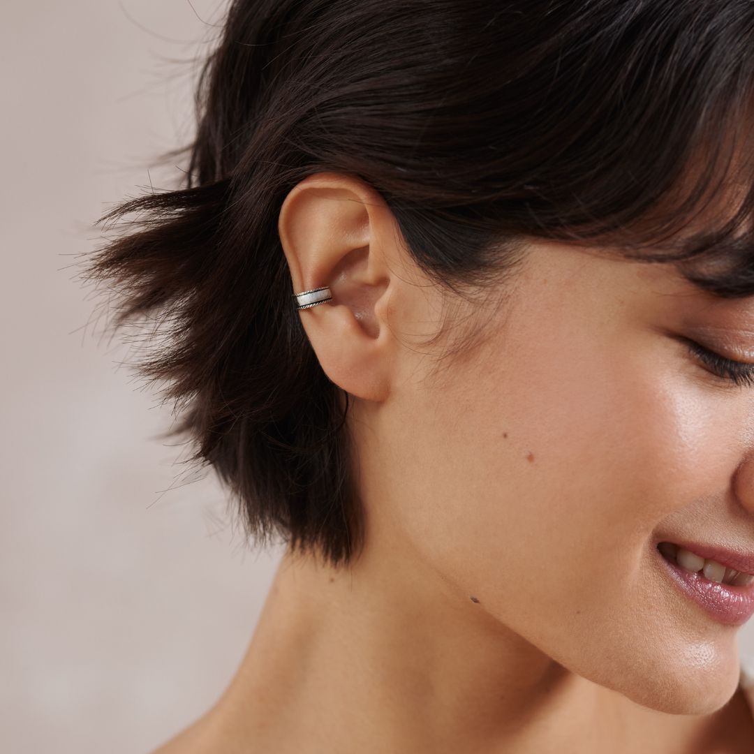 Mumbai Earcuff Silber