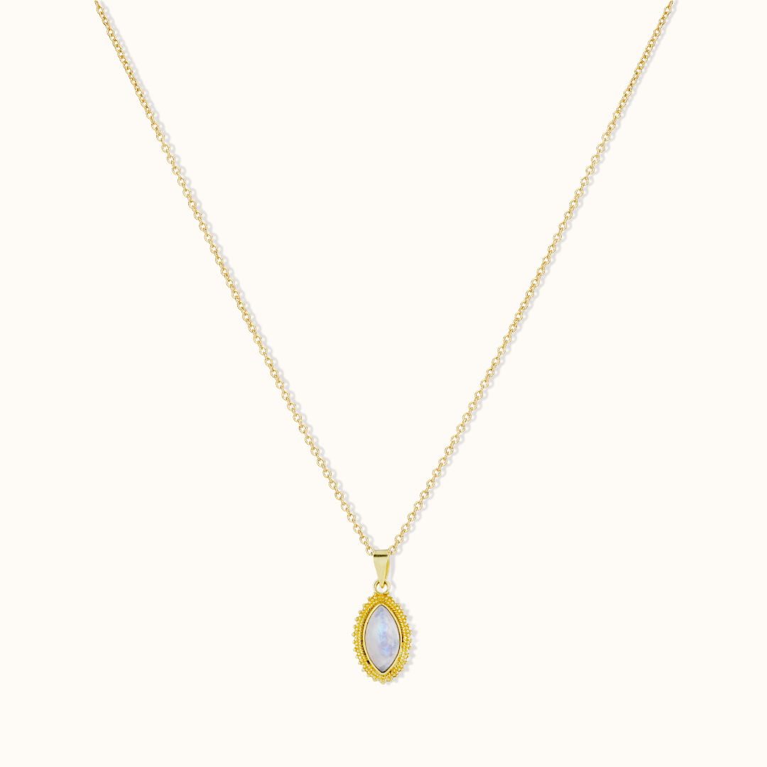 Namaste Mondstein Charm Golden - Spirit of Liebs