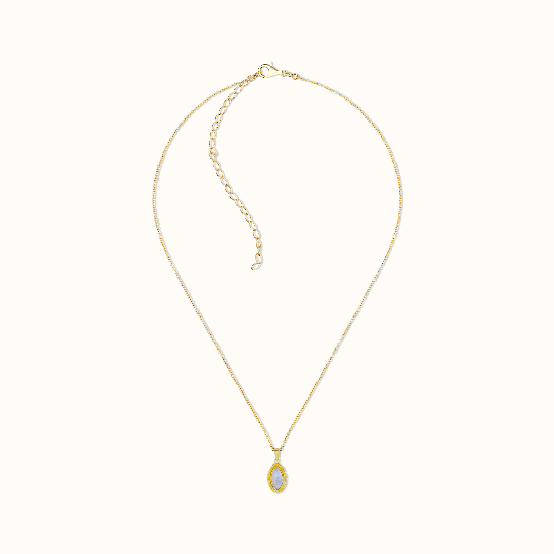 Namaste Mondstein Charm Golden - Spirit of Liebs
