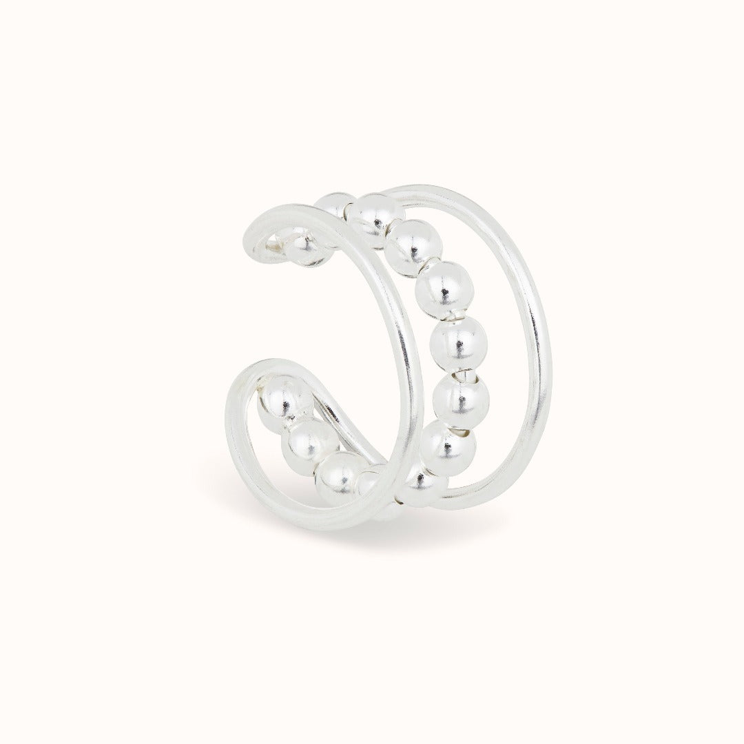 Nova Earcuff Silber - Spirit of Liebs