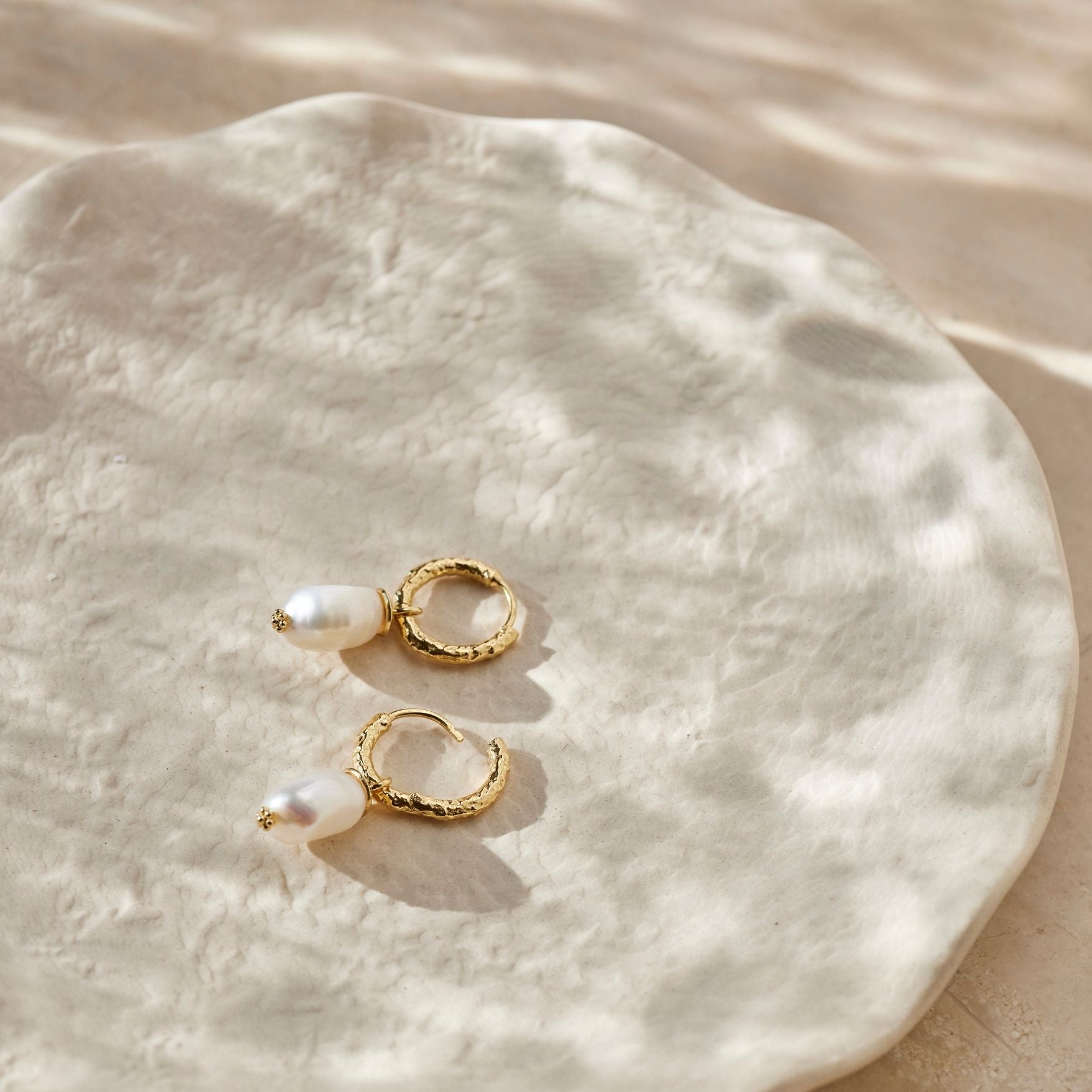 Perla Hoops Golden