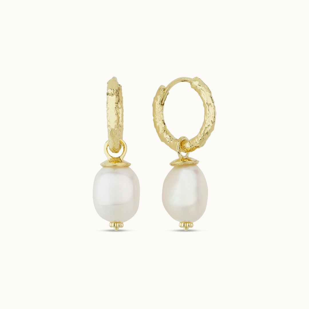 Perla Hoops Golden