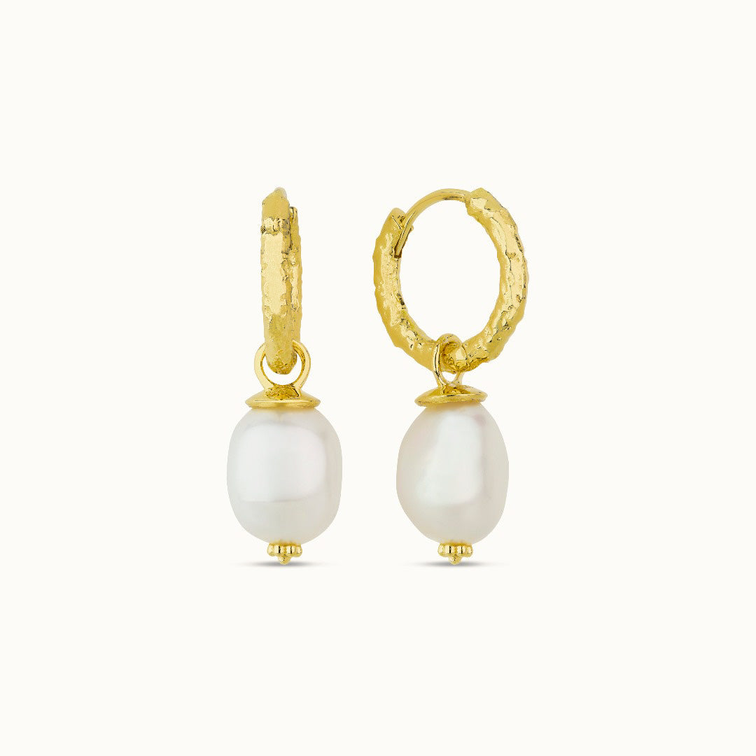 Perla Hoops Golden