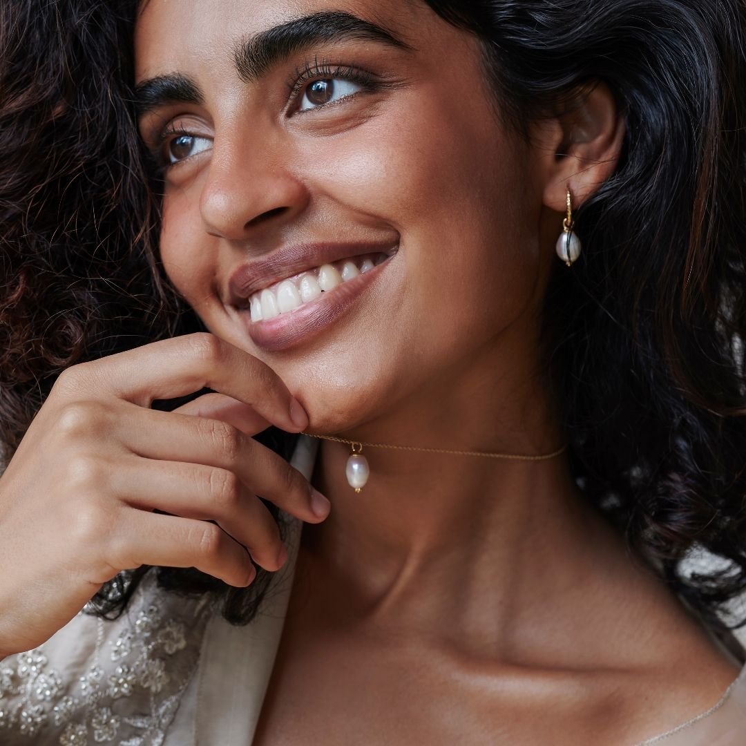 Perla Hoops Golden