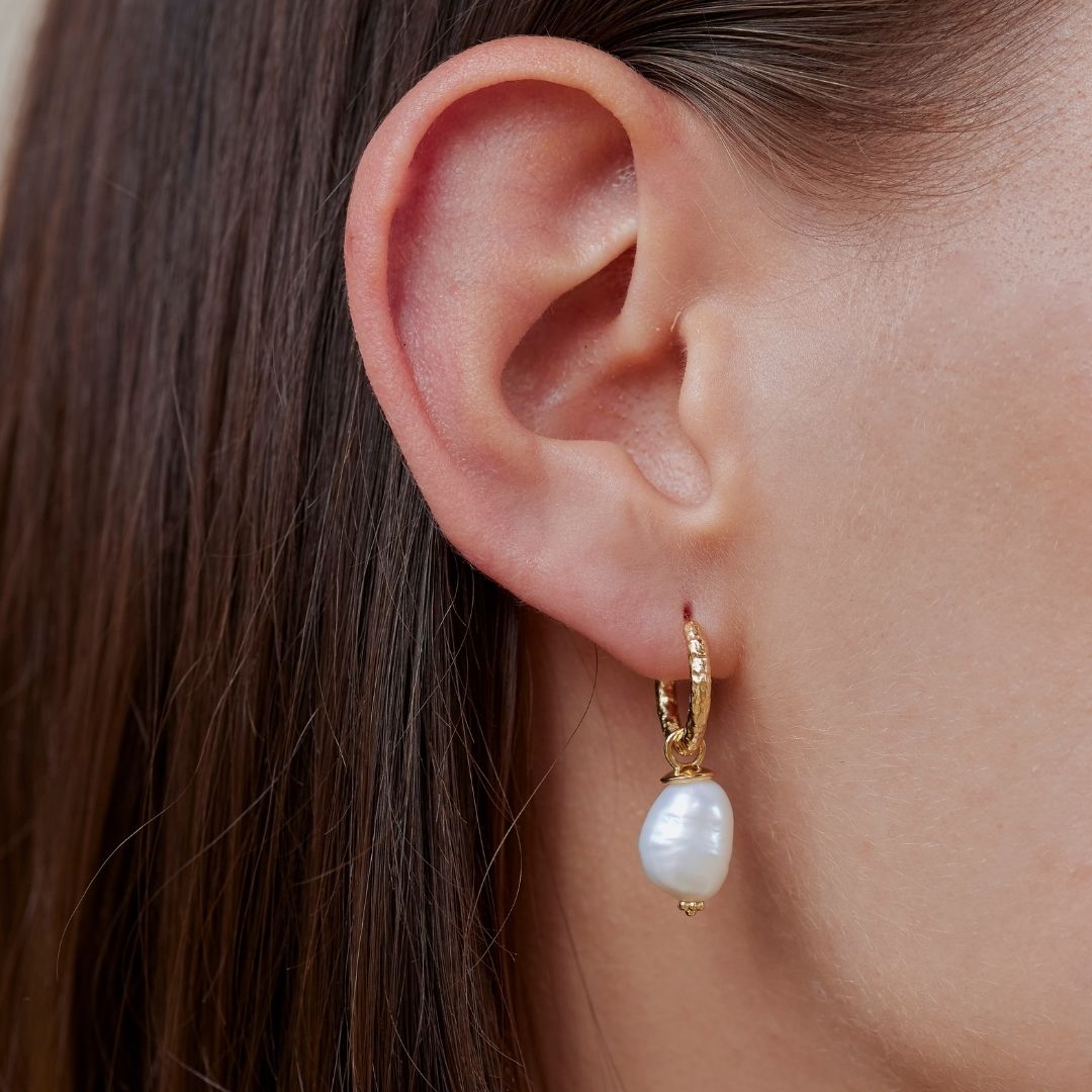 Perla Hoops Golden