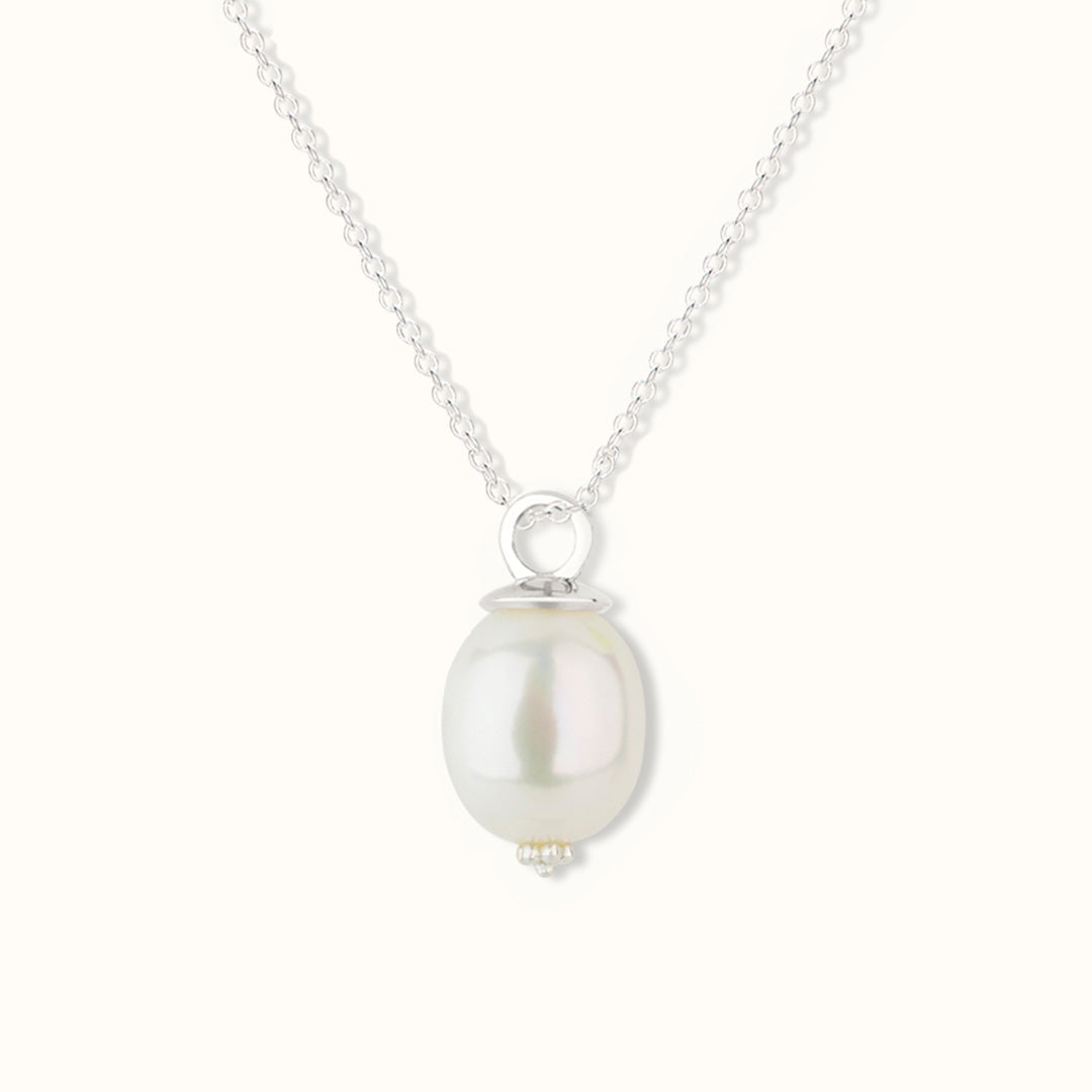Perla Charm Silber