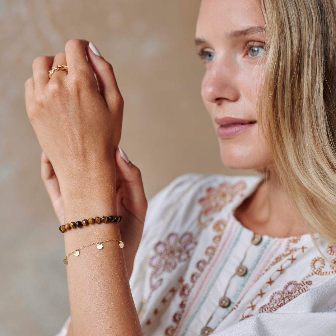 RESILIENCE Tigerauge Armband